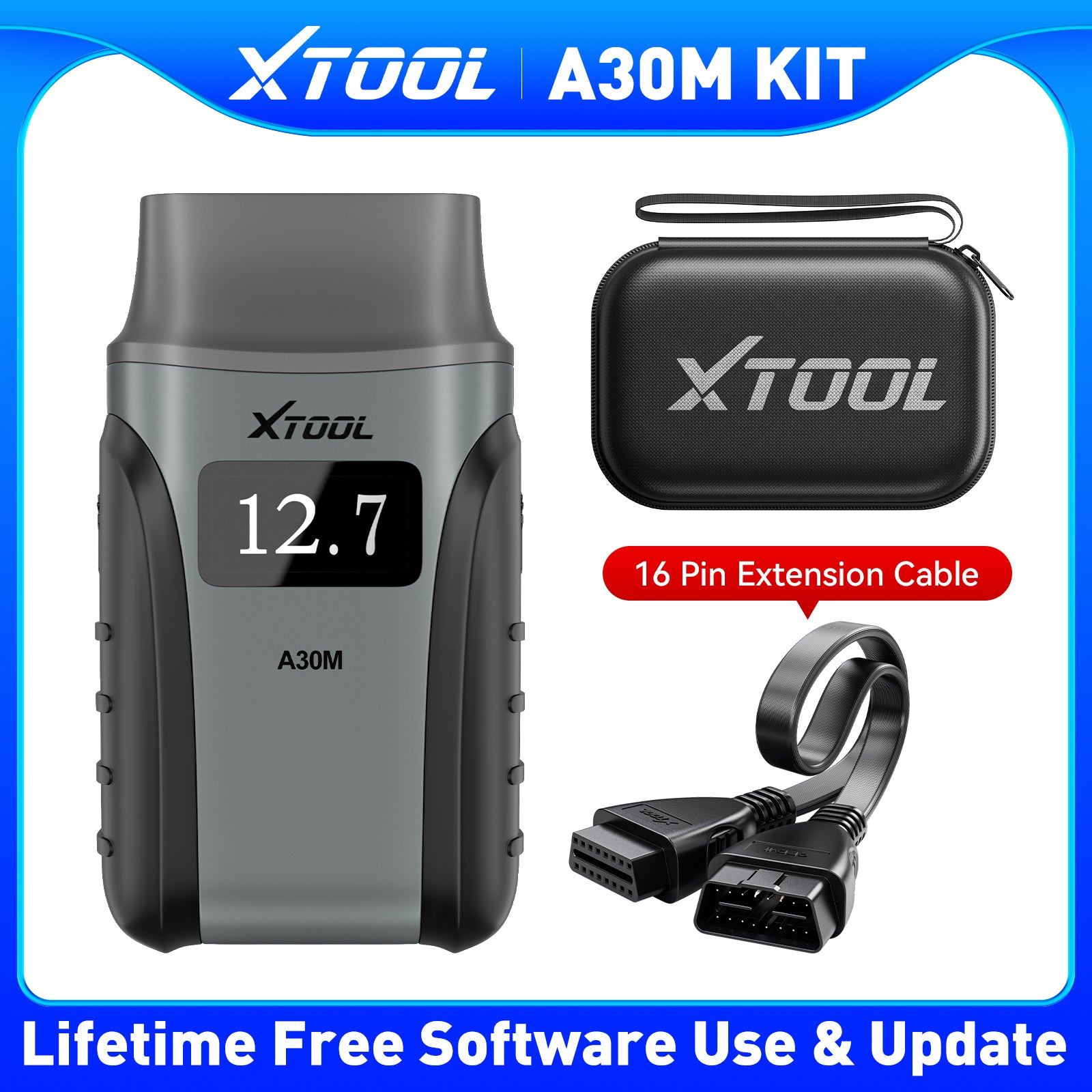 XTOOL A30M V2.0 komplektas