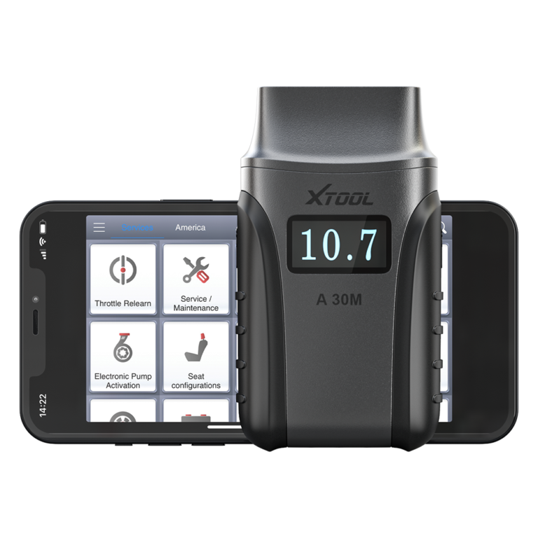 XTOOL A30M V2.0 OBD2 diagnostikos skaitytuvas