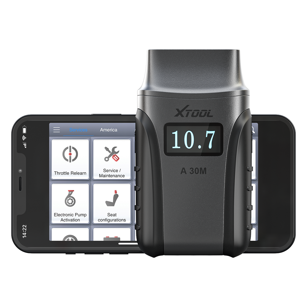 XTOOL A30M V2.0 OBD2 diagnostikos skaitytuvas
